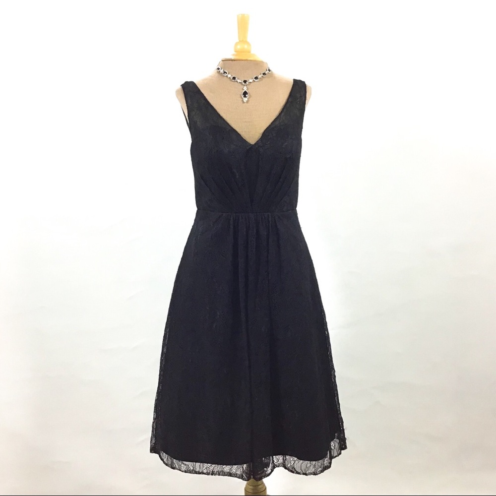 Modern Maids | Black Bridesmaids Lace Dress